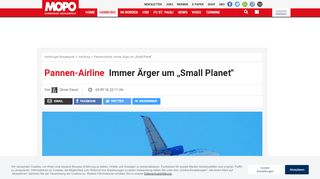 
                            7. Pannen-Airline: Immer Ärger um „Small Planet