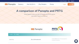 
                            13. Panopta vs. PRTG • Panopta
