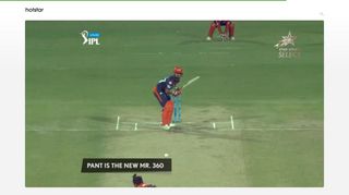 
                            12. Pant: the New Mr 360 - Hotstar