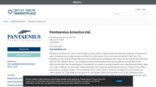 
                            10. Pantaenius America Ltd. | Boat and Yacht Directory