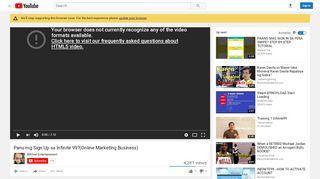 
                            5. Panu mg Sign Up sa Infinite 99?(Online Marketing Business ...