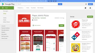 
                            11. Papa John's Pizza - Apps on Google Play