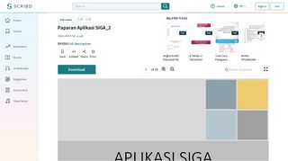 
                            10. Paparan Aplikasi SIGA_2 - Scribd