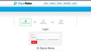 
                            1. Paper Checker | Signup - Paper Rater