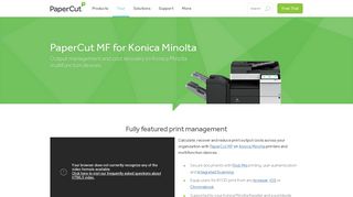 
                            10. PaperCut MF - print, copy and scanning control for Konica Minolta ...