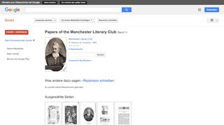 
                            10. Papers of the Manchester Literary Club