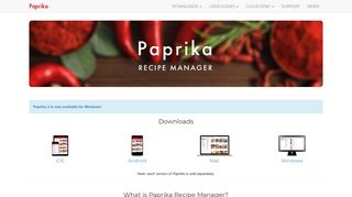 
                            9. Paprika Recipe Manager for iOS, Mac, Android, and Windows