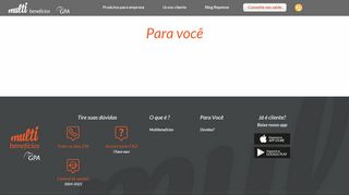 
                            5. Para você Beneficiário - Multibenefícios GPA
