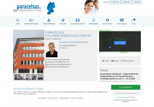 
                            5. Paracelsus Heilpraktikerschule Erfurt - Paracelsus, die ...