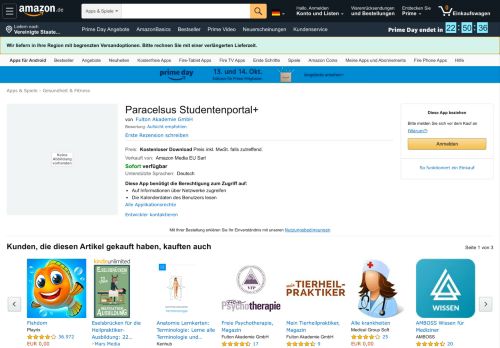 
                            6. Paracelsus Studentenportal+: Amazon.de: Apps für Android