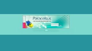 
                            8. Paracelsus Web Toxicology Data Management Tool (V. 2.0)