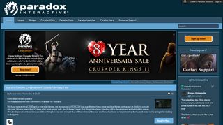 
                            1. Paradox Interactive Forums