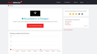 
                            4. Paragon down? Current outages and problems. | Downdetector