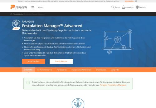 
                            7. Paragon Festplatten Manager für Windows | Paragon Software