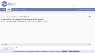 
                            6. Paragon NTFS + Parallels 5/6 - Probleme, Erfahrungen?! | MacUser ...