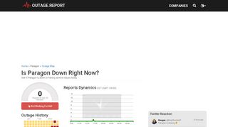 
                            10. Paragon Servers Down? Service Status, Outage Map, Problems ...