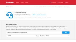 
                            7. Parallels Access Support