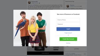 
                            8. Paramore.net Members, you can pick up exclusive... - Facebook