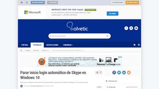 
                            12. Parar inicio login automático de Skype en Windows 10 - Solvetic
