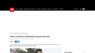 
                            4. Paras Cantik di Oktoberfest Bayern Munich - CNN Indonesia