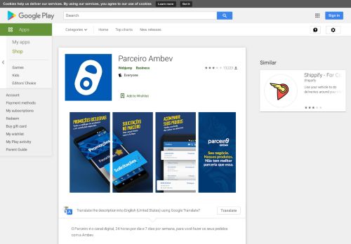 
                            6. Parceiro Ambev – Apps no Google Play