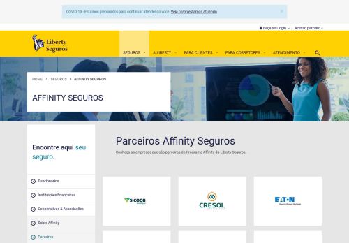 
                            6. Parceiros Affinity - Liberty Seguros