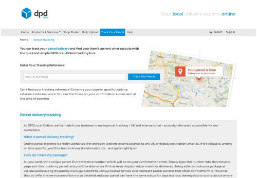 
                            13. Parcel Tracking UK | Track Package | DPD Local Online