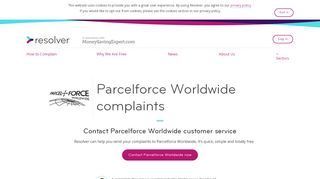 
                            9. Parcelforce Worldwide Complaints Email & Phone | Resolver
