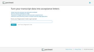 
                            4. Parchment - College admissions predictions.