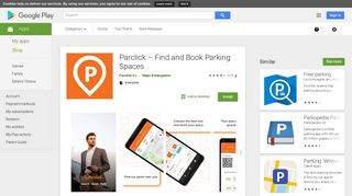
                            5. Parclick – Finde und buche deinen Parkplatz – Apps bei Google Play