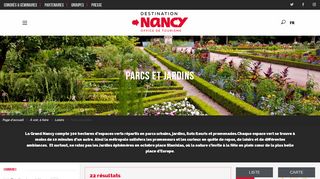 
                            8. Parcs et jardins | Nancy Tourisme