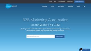 
                            2. Pardot B2B Marketing Automation by Salesforce