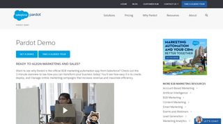 
                            3. Pardot Demos