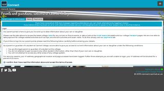 
                            6. Parent Login - Carmel College Connect