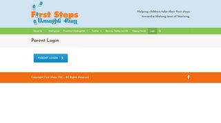 
                            5. Parent Login | First Steps PEC