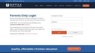 
                            7. parent login - Suffolk Christian Academy