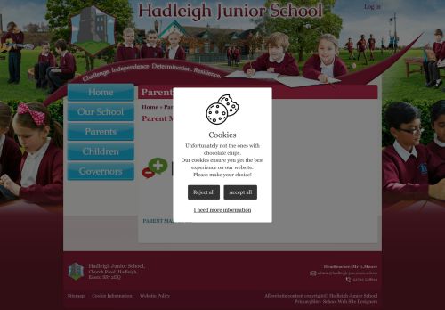 
                            12. Parent Mail Login | Hadleigh Junior School