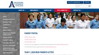 
                            11. parent-portal - Aranmore Catholic College