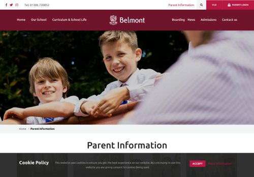 
                            6. Parent Portal - Belmont School