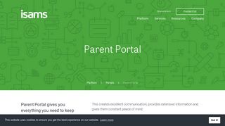 
                            6. Parent Portal for Schools - iSAMS