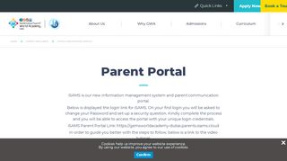 
                            8. Parent Portal GEMS World Academy