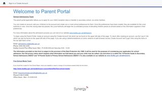 
                            12. Parent Portal: Home - Dudley Council