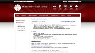 
                            7. Parent Portal Instructions / Overview - Tonawanda City School District