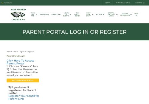 
                            9. Parent Portal Log In or Register - New Madrid Schools Logo