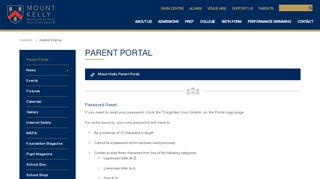 
                            10. Parent Portal | Mount Kelly