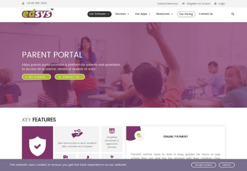 
                            13. Parent Portal – Student Monitoring System | Edsys