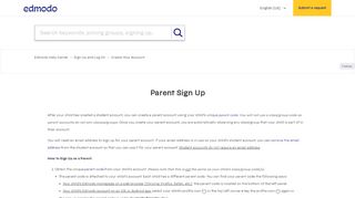 
                            10. Parent Sign Up – Edmodo Help Center