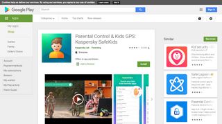 
                            4. Parental Control & Kids GPS: Kaspersky SafeKids - Apps on Google ...