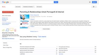 
                            11. Parenting & Relationships Untuk Pornografi di Internet