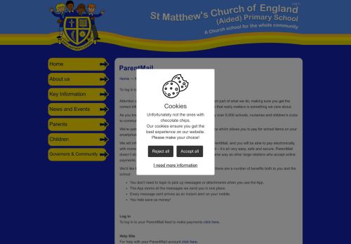 
                            13. ParentMail | St Matthew's Church of England (Aided) Primary School